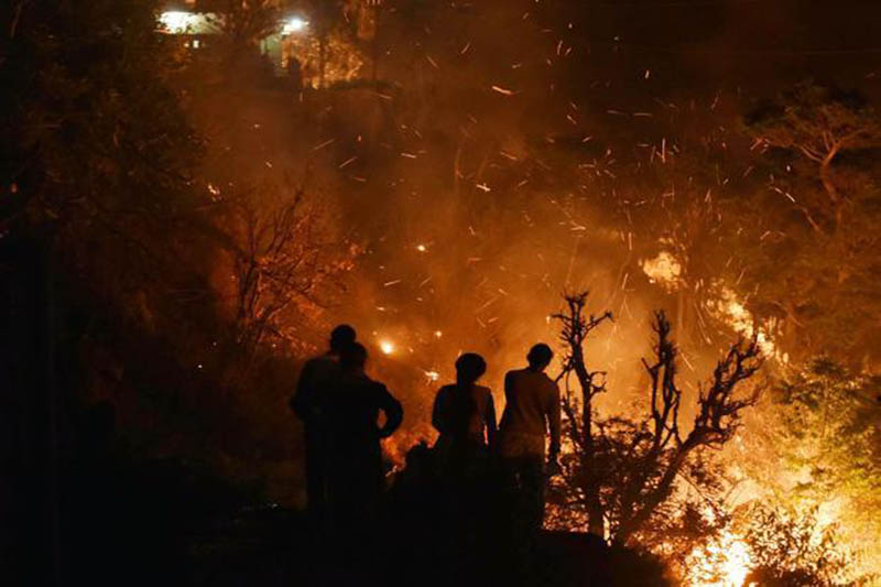 Forest Fire in Uttarakhand