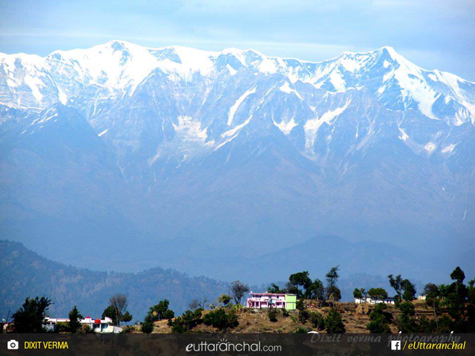 Kasar devi village view