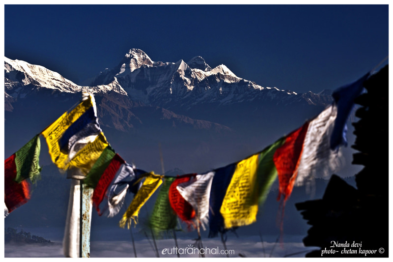 Majestic Himalayas view from Kasar Devi