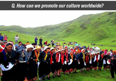 How can we promote our culture worldwide?